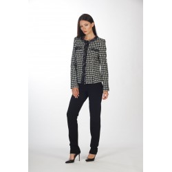 Houndstooth jacket