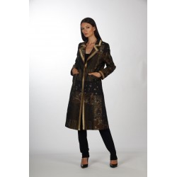 Jacquard coat