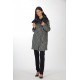 Houndstooth cape