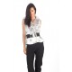 Casacca elegante con volant