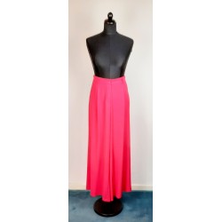Pantalone fluido fucsia