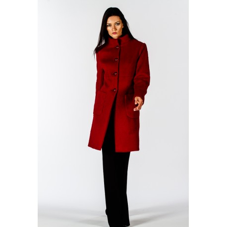 Cappotto rosso bon ton