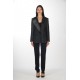 Giacca in lurex con rever asimmetrico